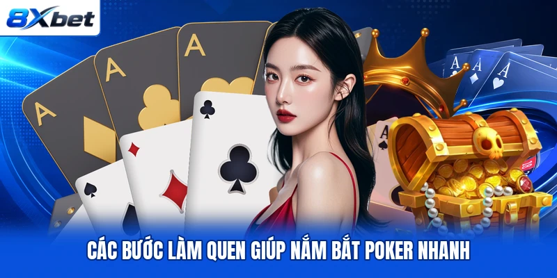 Các bước làm quen giúp nắm bắt Poker nhanh Các bước làm quen giúp nắm bắt Poker nhanh