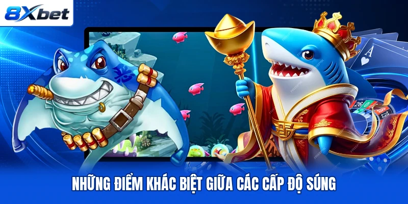 Những điểm khác biệt giữa các cấp độ súng Những điểm khác biệt giữa các cấp độ súng